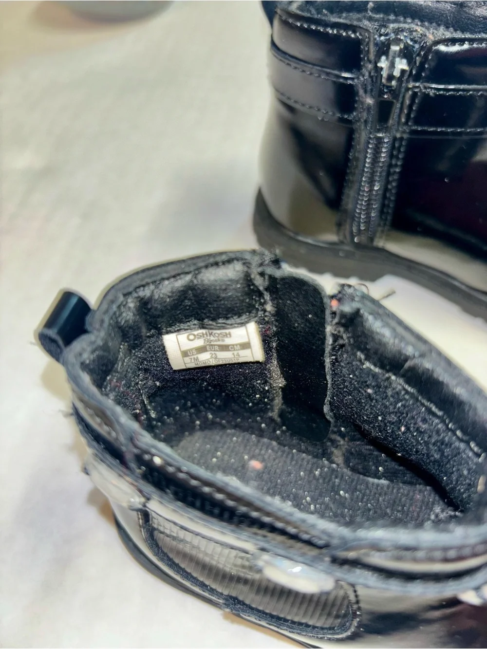 OshKosh Bgosh shiny black